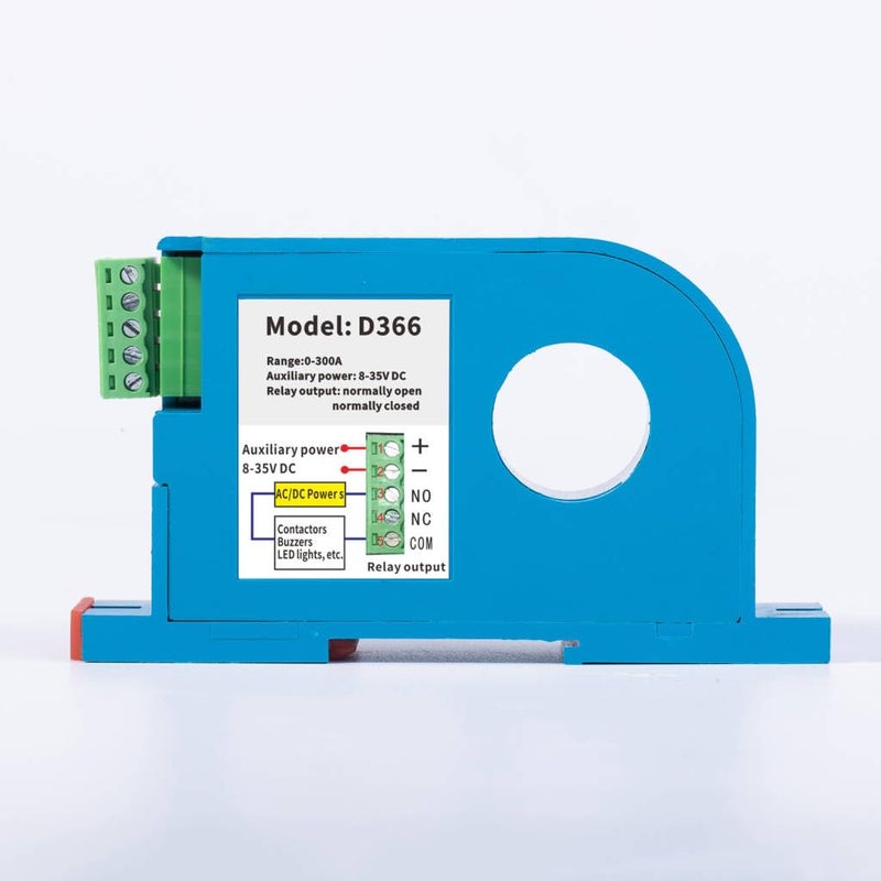 Lelukee DC Current Sensing Relay Switch 0-300A Amp Sensor Monitoring Relay D366 - Image 5